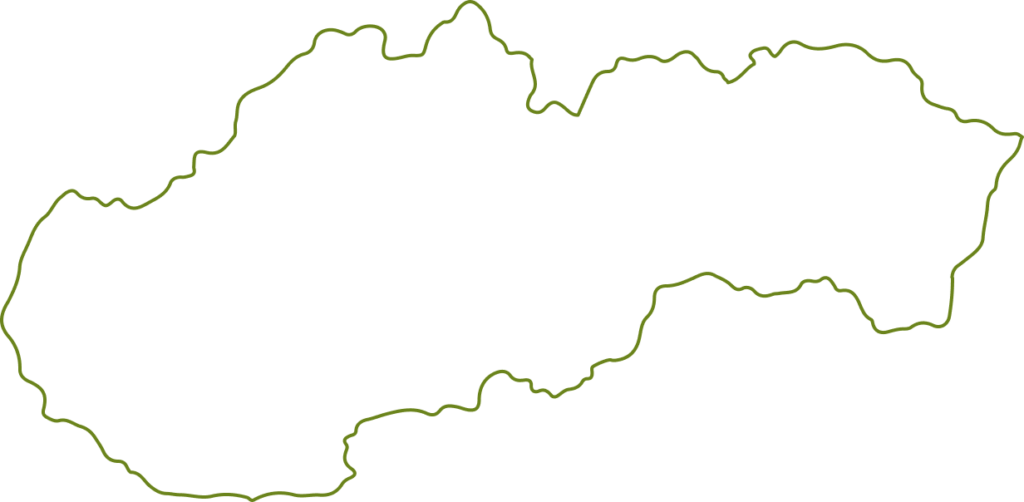 mapa slovenska